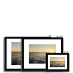 Rhossili at Sunset Framed & Mounted Print