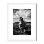 Whitesands Pony Framed & Mounted Print