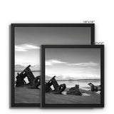 Shipwreck Framed Canvas