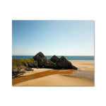 Three Cliffs Fine Art Print