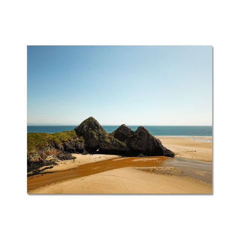 Three Cliffs Fine Art Print