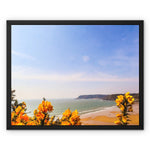 Caswell In Bloom Framed Canvas