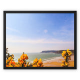 Caswell In Bloom Framed Canvas