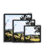 Newton House Framed Canvas
