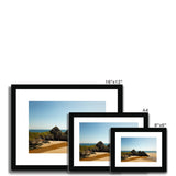 Three Cliffs Framed & Mounted Print