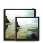 Reflective Waters Framed Canvas
