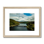 Caban Coch Reservoir Framed & Mounted Print