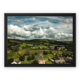Talley Abbey Framed Canvas