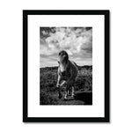 Whitesands Pony Framed & Mounted Print