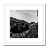 St Govan's Chapel Framed & Mounted Print