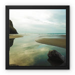 Reflective Waters Framed Canvas