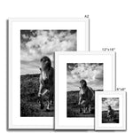 Whitesands Pony Framed & Mounted Print