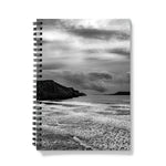 Rhossili in storm Notebook
