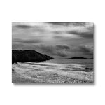 Rhossili in storm Canvas