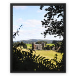 Newton House Framed Canvas