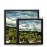 Talley Abbey Framed Canvas