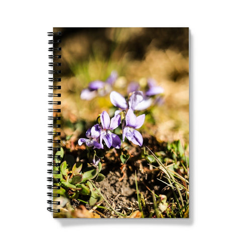 Wild Violets Notebook