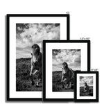 Whitesands Pony Framed & Mounted Print