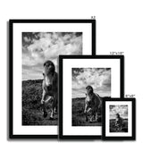 Whitesands Pony Framed & Mounted Print