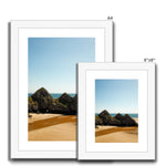 Three Cliffs Framed & Mounted Print